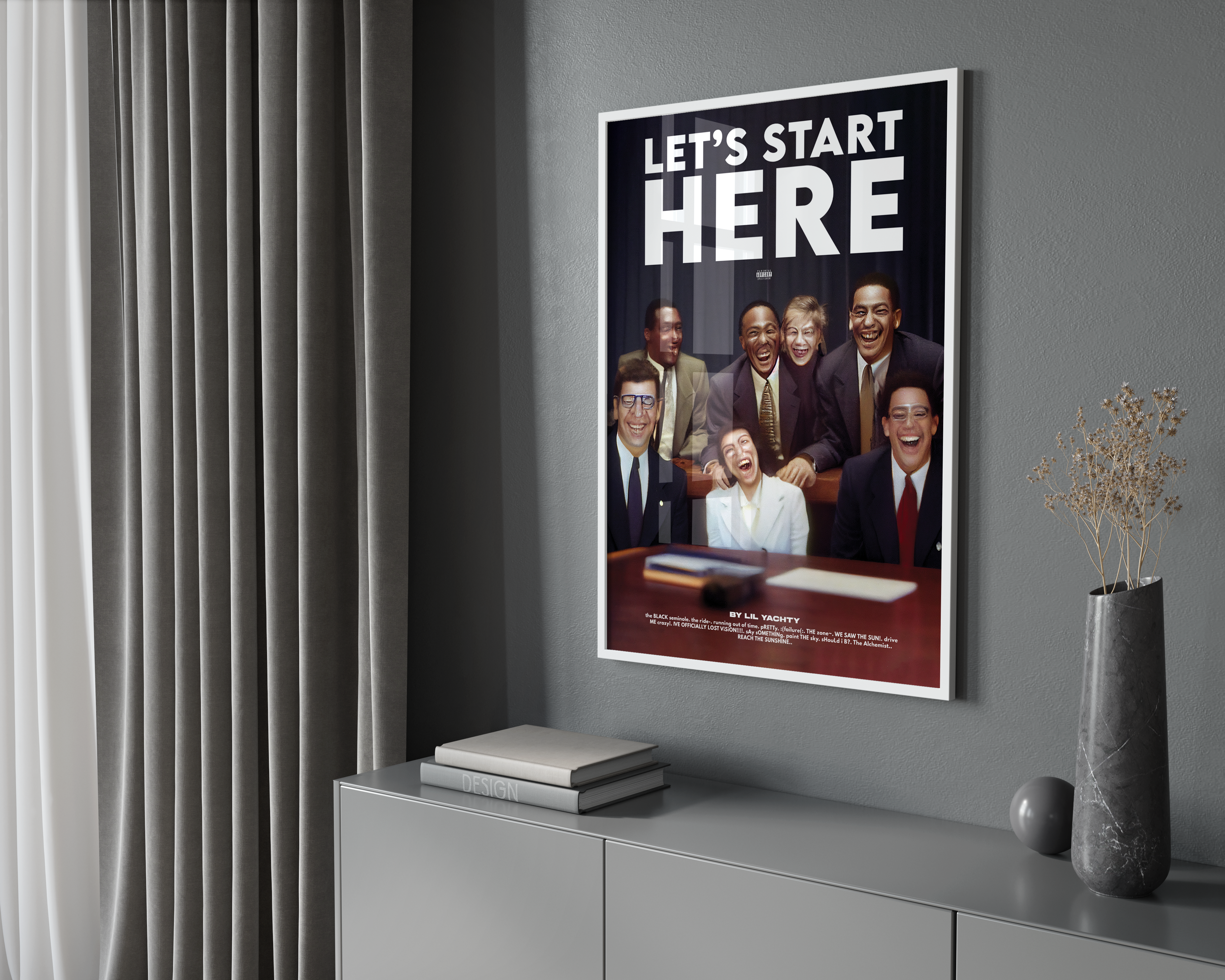 Lil Yachty 'Lets Start Here' Poster | Hype Posters