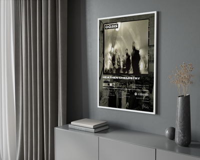 Oasis 'Heathen Chemistry' Album Poster | Hype Posters