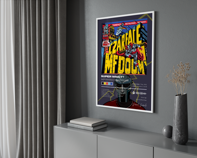 MF DOOM 'Super What?' Album Poster | Hype Posters