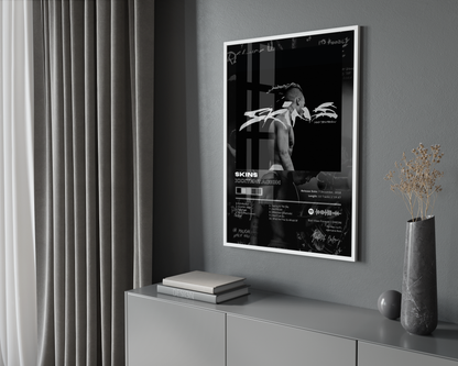 XXXTENTACION 'Skins' Album Poster | Hype Posters