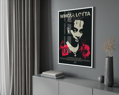 Playboi Carti 'Whole Lotta Red' Poster | Hype Posters