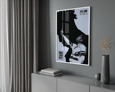 NBA Young Boy 'Silhouette' Poster | Hype Posters