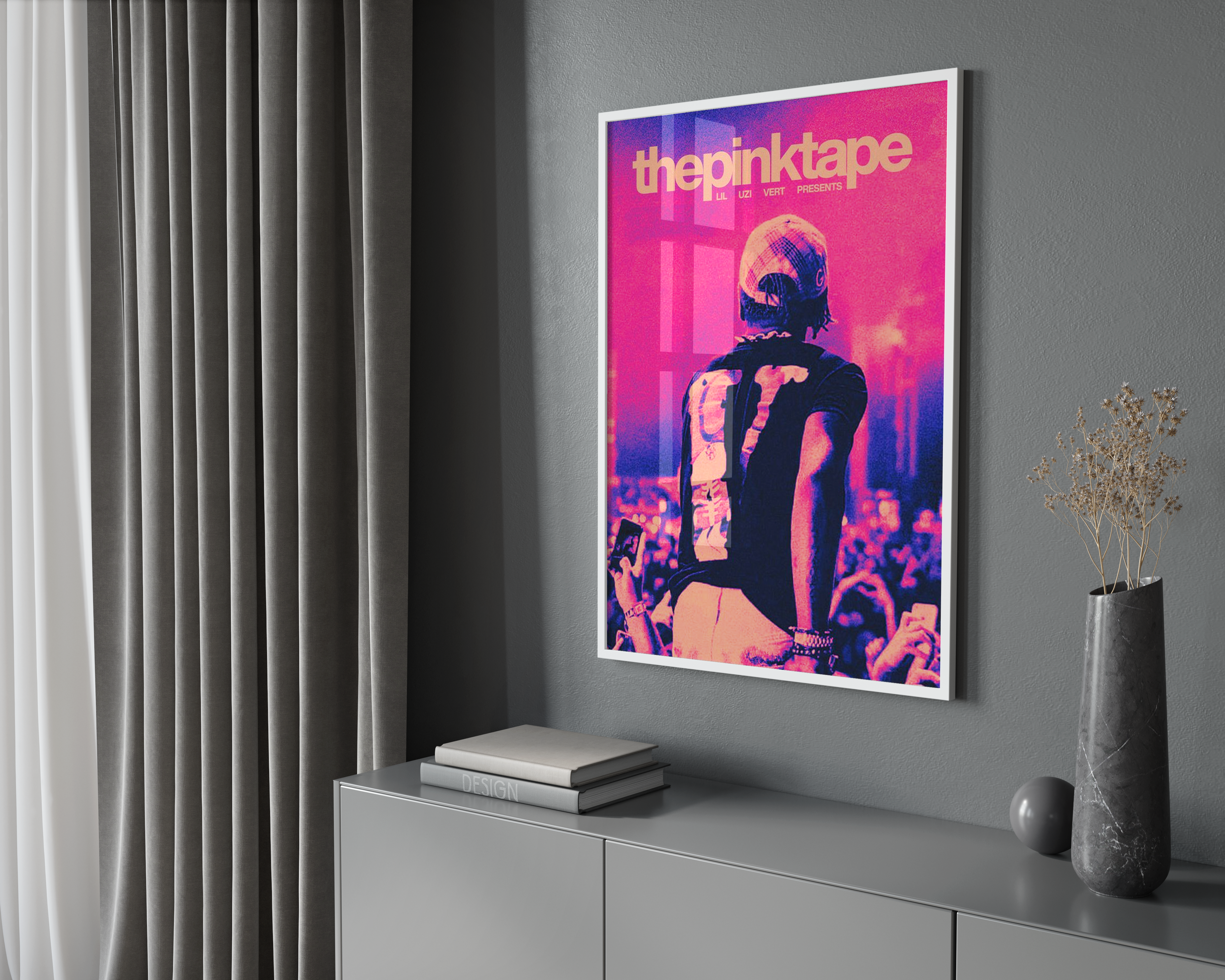Lil Uzi Vert 'Pink Tapes' Poster | Hype Posters