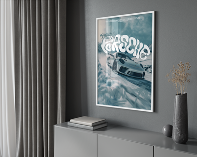 Snowy Porsche 911 GT3 Poster | Hype Posters