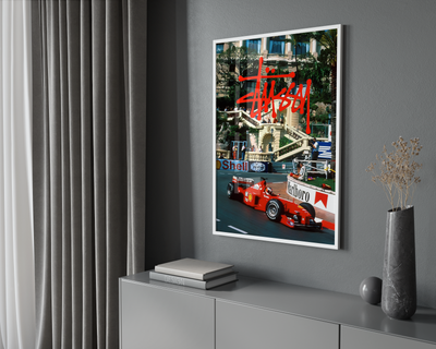 Stussy Ferrari F1 Poster | Hype Posters