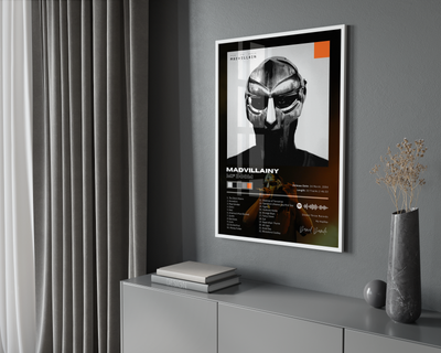 MF DOOM 'Madvillainy' Album Poster | Hype Posters