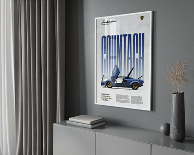 Lamborghini Countach Classic Series Poster | Hype Posters