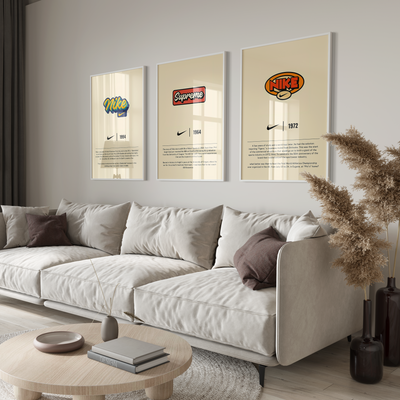 Nike Retro Poster Set | Hype Posters