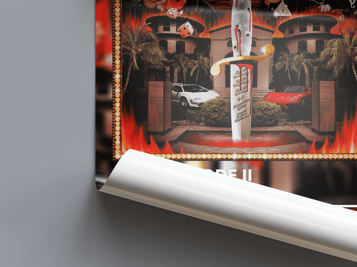 21 Savage 'Savage Mode II' Album Poster - Posters, Prints & Wall Art | HYPE Posters