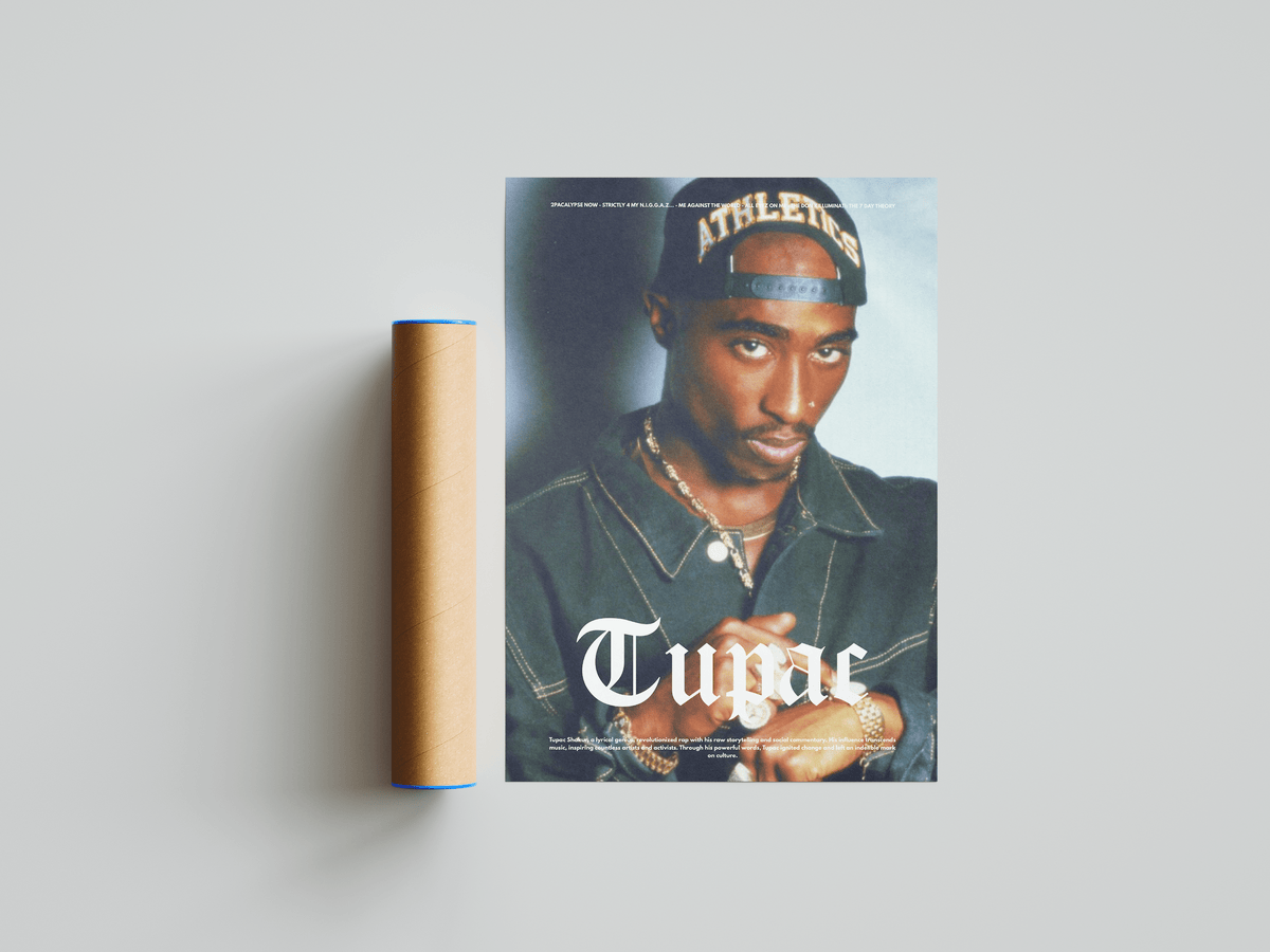 2PAC Vintage Poster - Posters, Prints & Wall Art | HYPE Posters