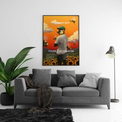 Tyler The Creator 'Flower Boy' Poster | Hype Posters