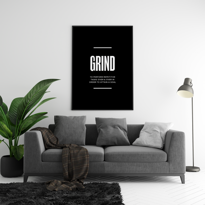 Grind Poster | Hype Posters
