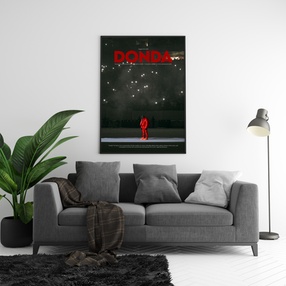 Kanye West 'DONDA' Poster | Hype Posters