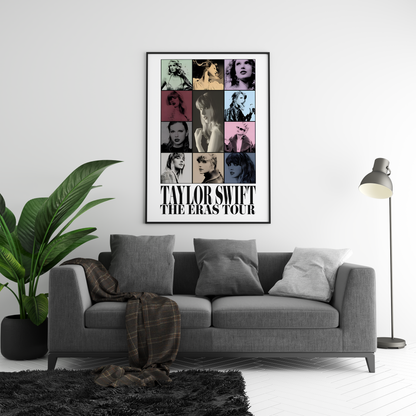 Taylor Swift 'Eras Tour' Classic Poster | Hype Posters