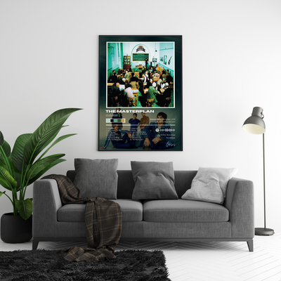 Oasis 'The Masterplan' Album Poster | Hype Posters