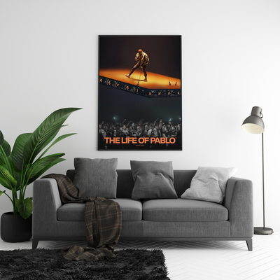 Kanye West 'Pablo' Performance Poster | Hype Posters