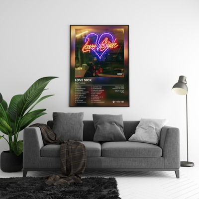 Don Toliver 'Love Sick' Album Poster | Hype Posters