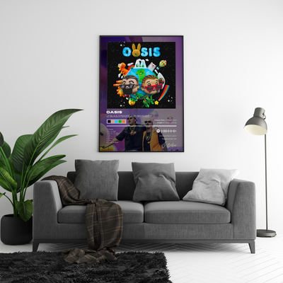J Balvin 'Summer Love' Album Poster | Hype Posters