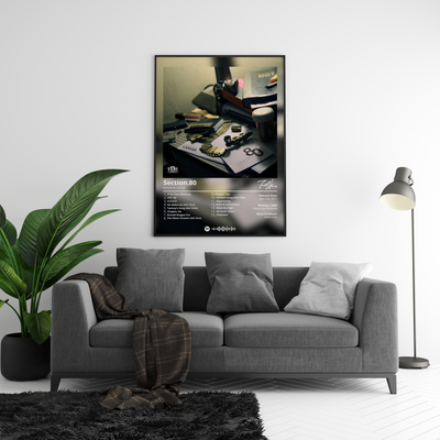 Kendrick Lamar - "Section 80" Album Poster | Hype Posters