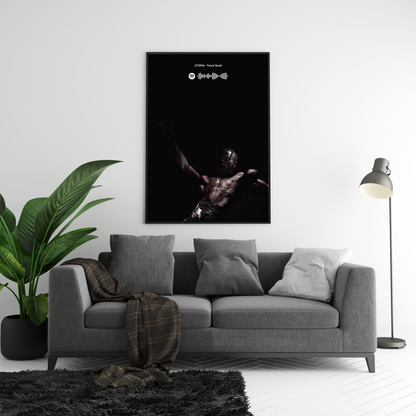 Travis Scott 'Utopia' Spotify Poster | Hype Posters