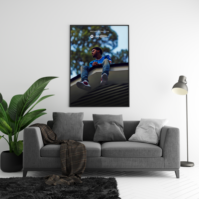 J Cole '2014 Forest Hills Drive' Spotify Poster | Hype Posters