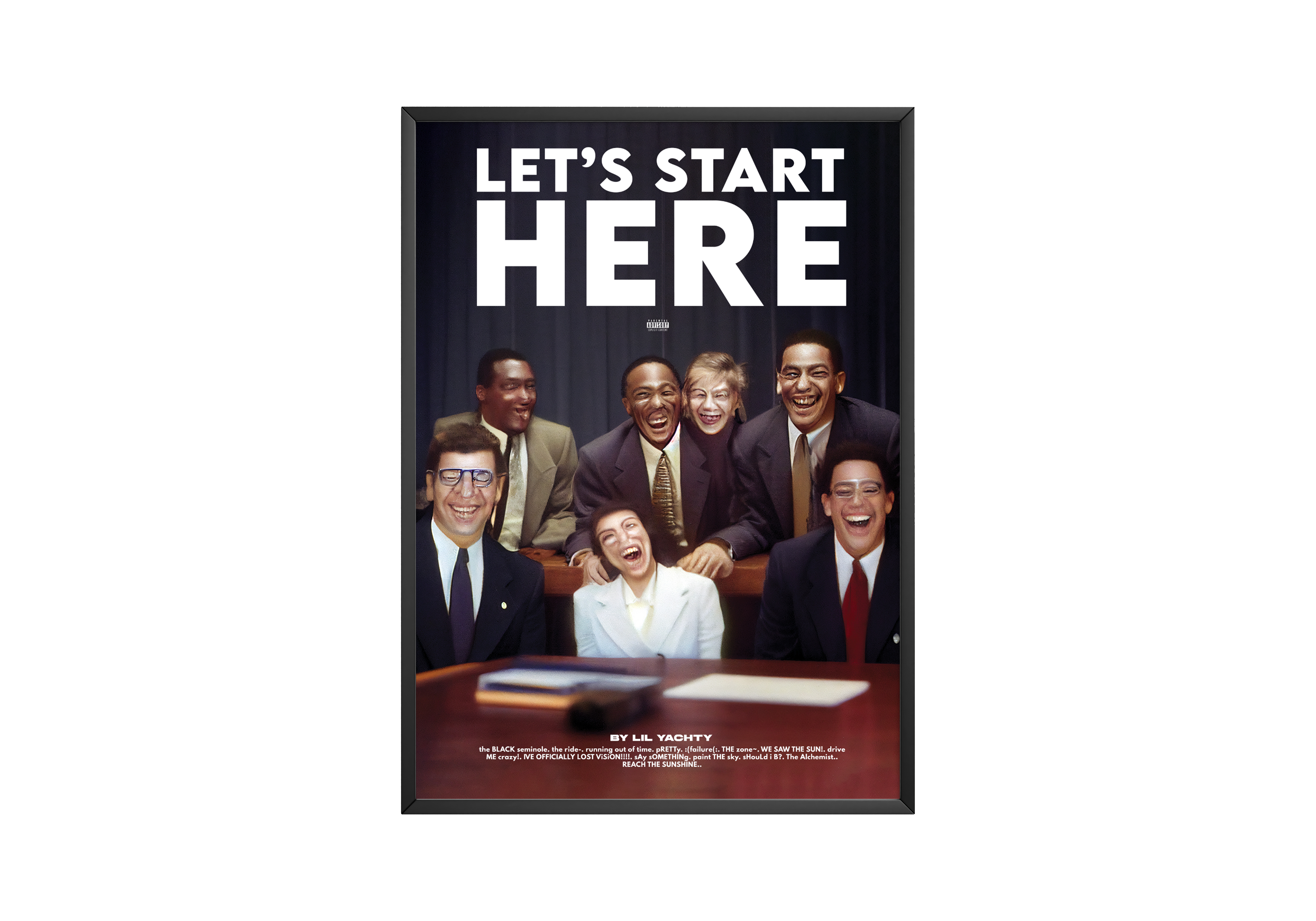 Lil Yachty 'Lets Start Here' Poster | Hype Posters
