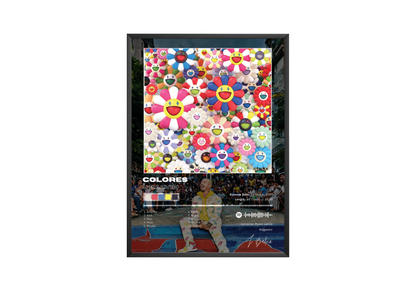 J Balvin 'Colores' Album Poster | Hype Posters