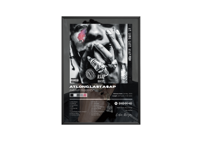 Asap Rocky 'At Long Last' Album Poster | Hype Posters