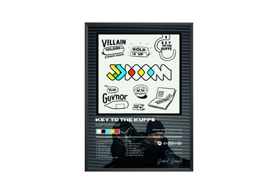 MF DOOM 'Key To The Cuffs' Album Poster | Hype Posters