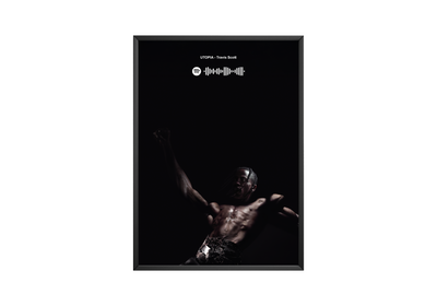 Travis Scott 'Utopia' Spotify Poster | Hype Posters