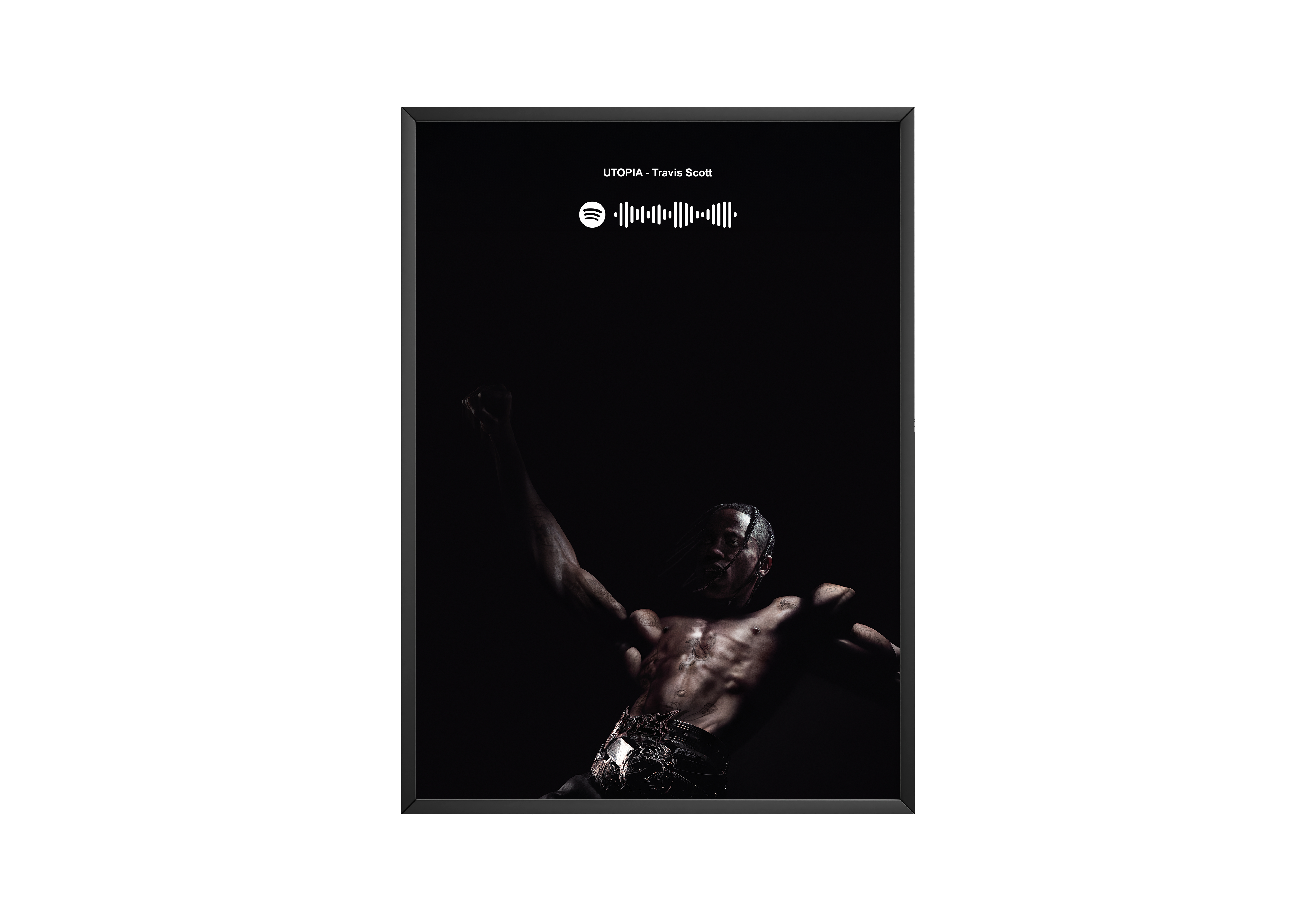 Travis Scott 'Utopia' Spotify Poster | Hype Posters