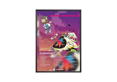 Kanye West 'Graduation' Album Poster | Hype Posters