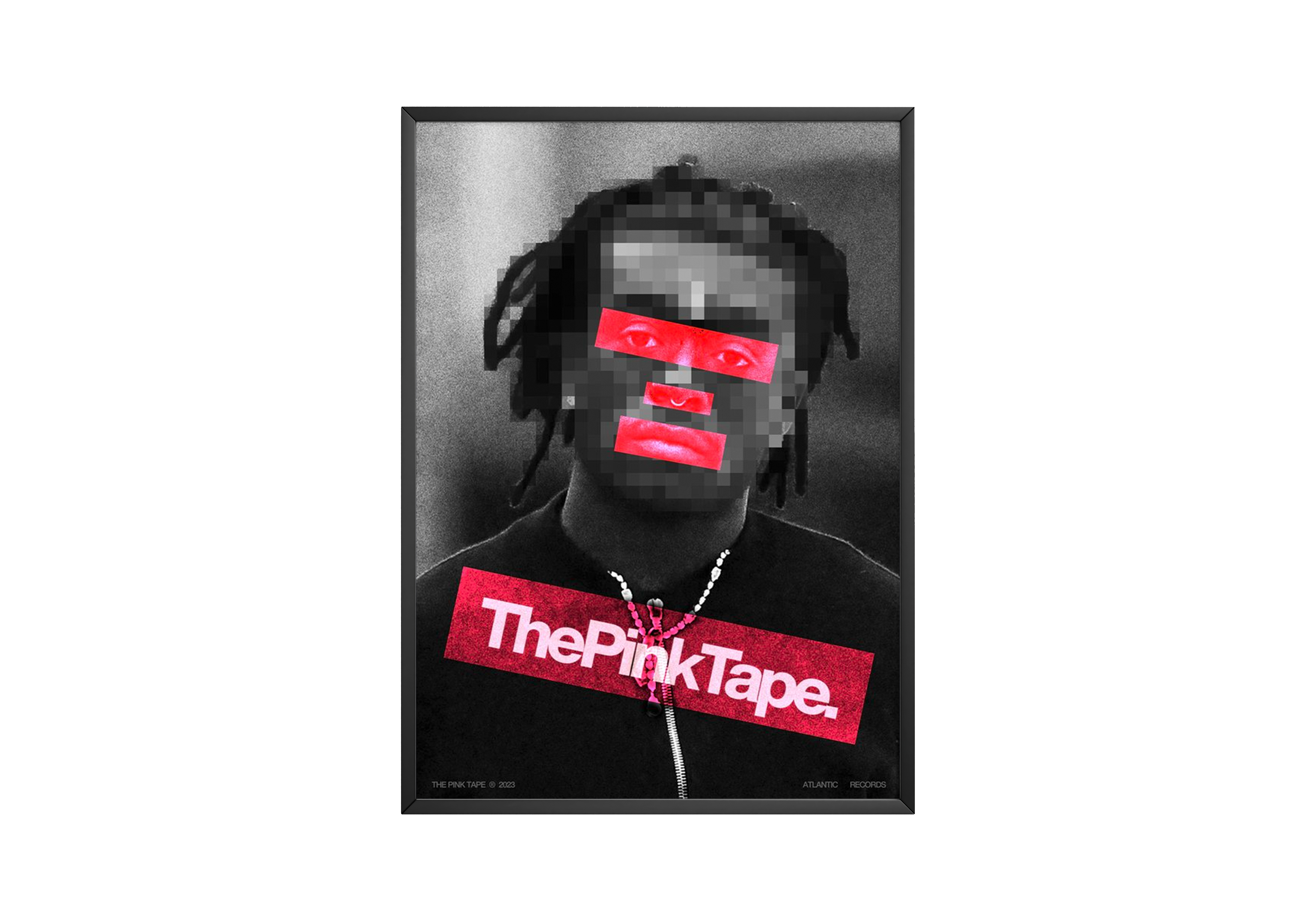 Lil Uzi Vert 'Red Pink Tapes' Poster | Hype Posters