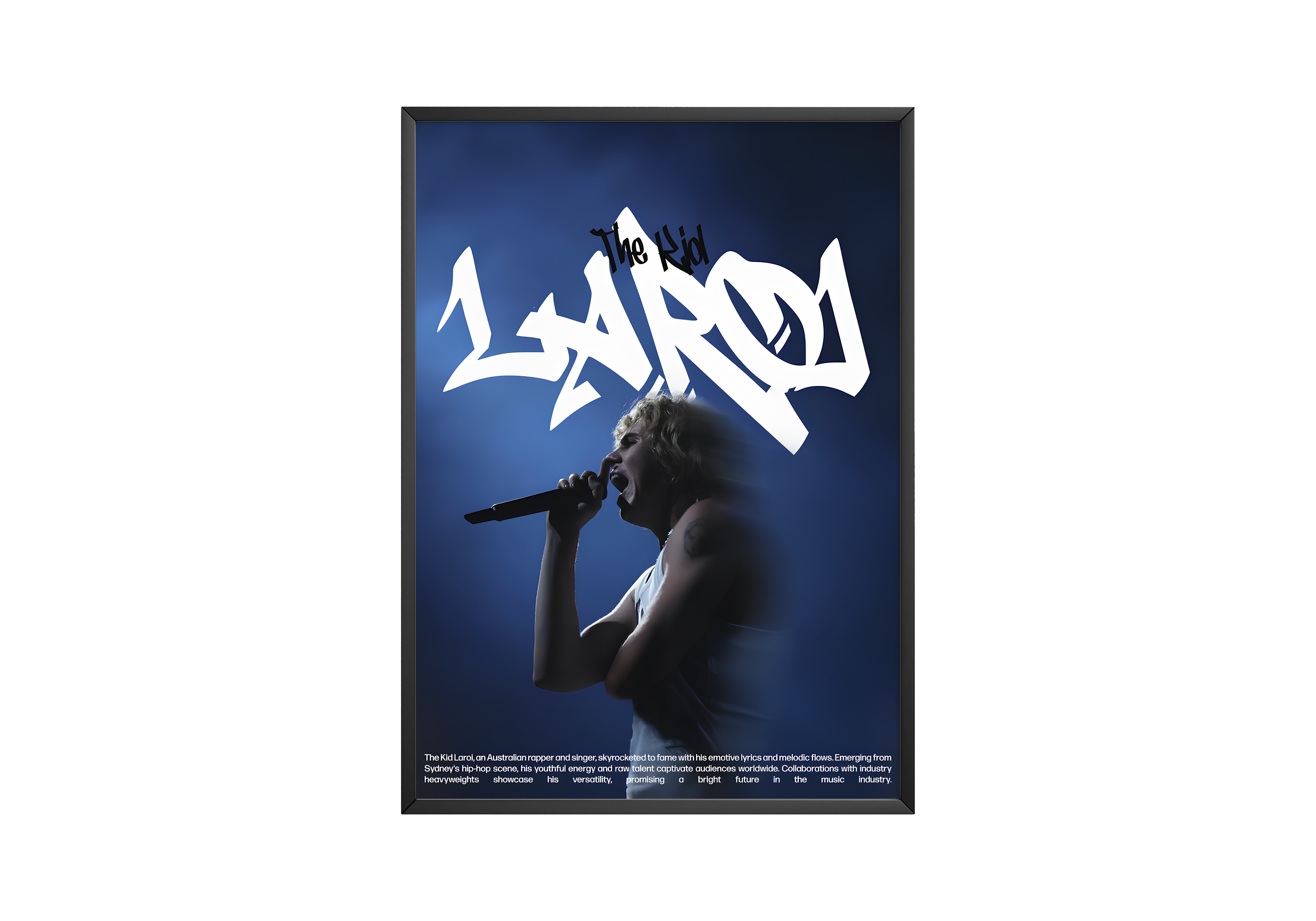 The Kid Laroi 'Focus' Poster | Hype Posters
