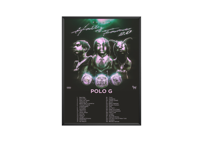 Polo G - "Hall Of Fame 2.0" Album Poster | Hype Posters