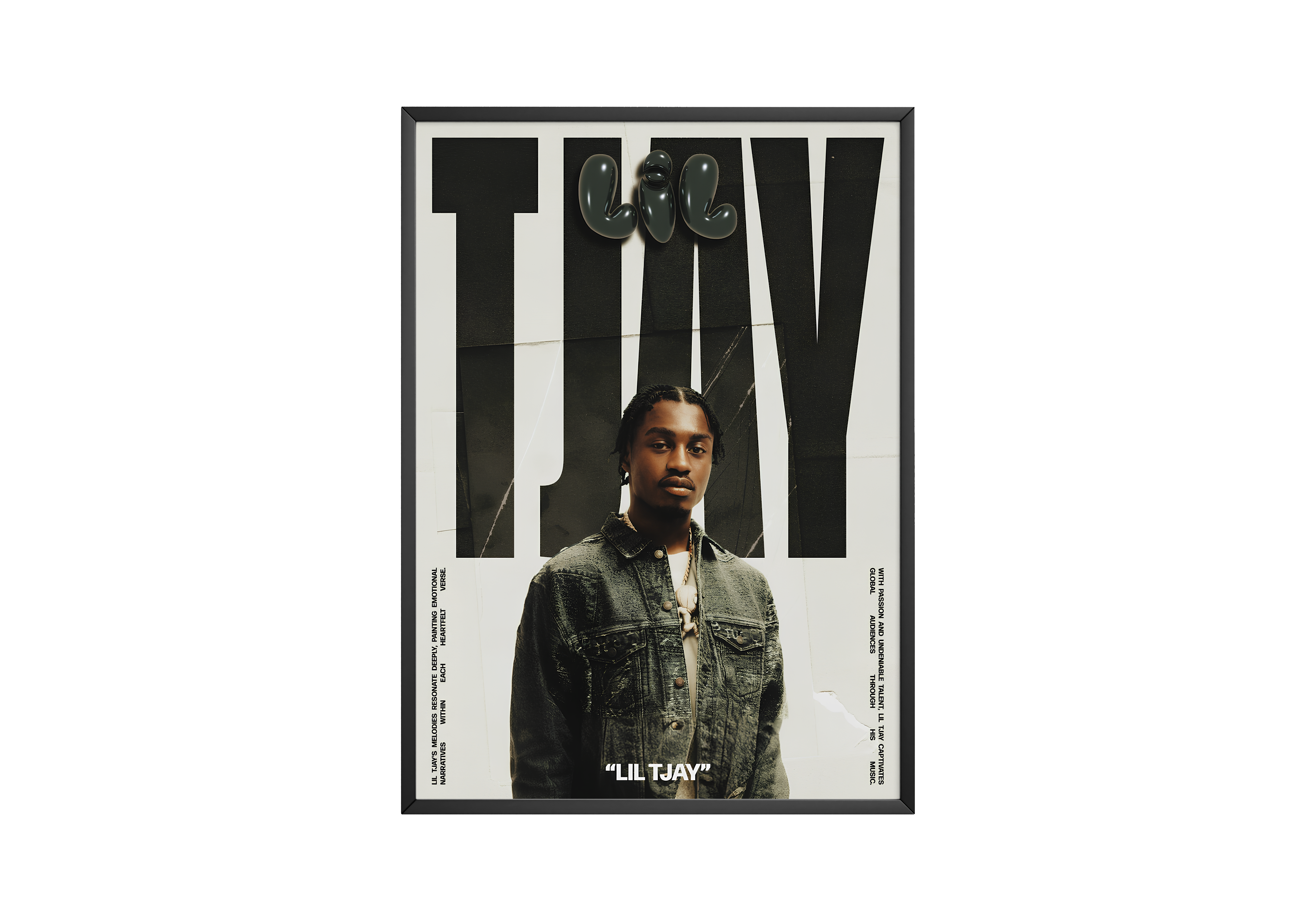 Lil Tjay 'Focus' Poster | Hype Posters