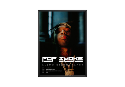 Pop Smoke Discography Poster | Hype Posters