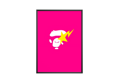 BAPE Pink Poster | Hype Posters