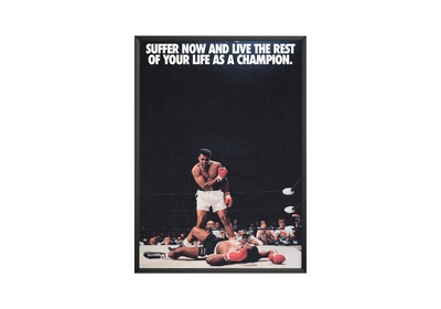 Muhammad Ali 'Suffer' Poster | Hype Posters