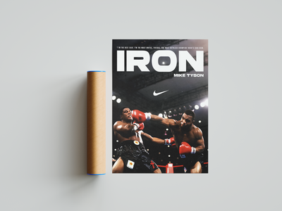 Iron Mike Tyson Poster | Hype Posters