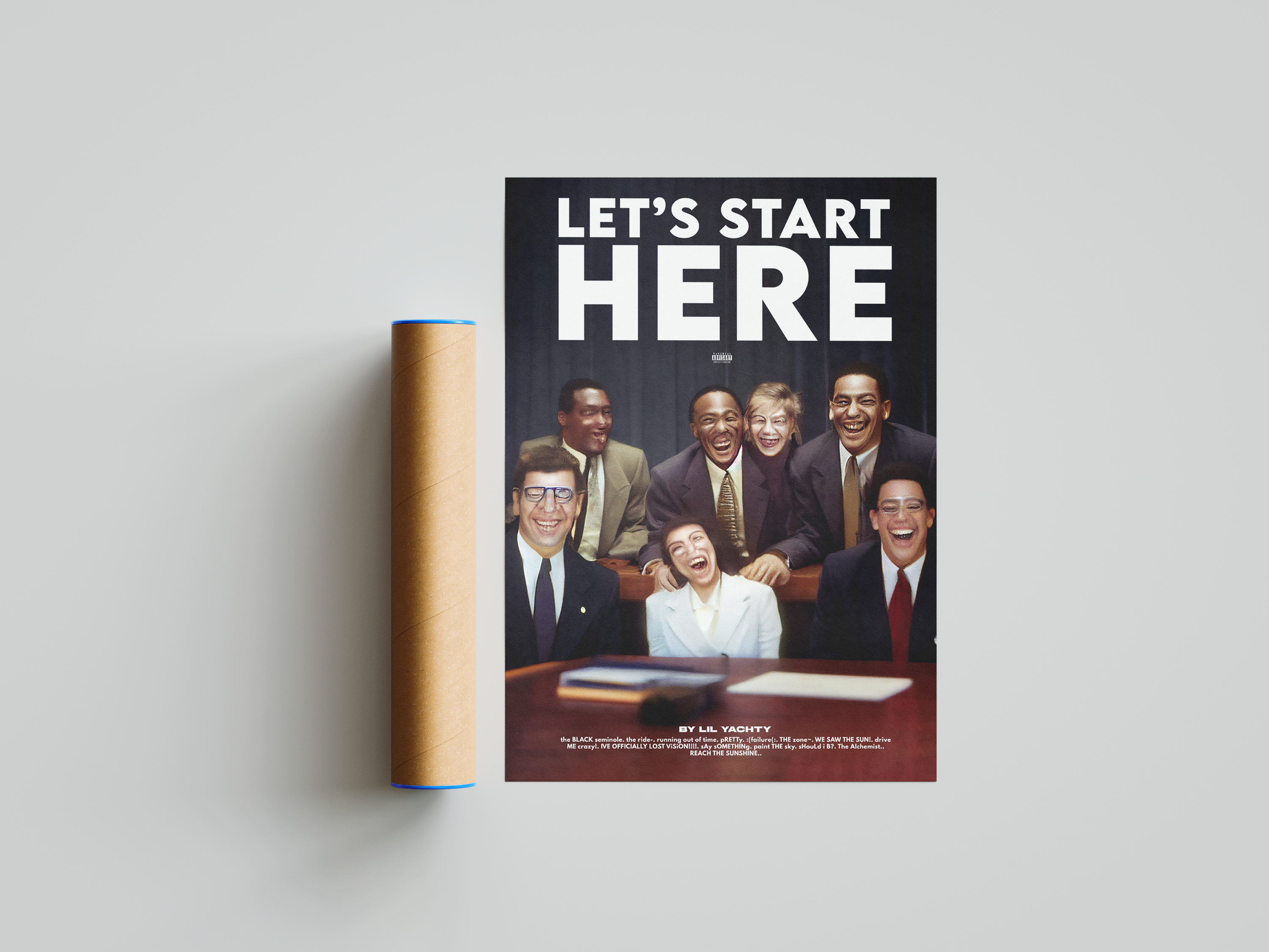 Lil Yachty 'Lets Start Here' Poster | Hype Posters