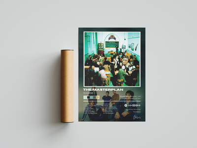 Oasis 'The Masterplan' Album Poster | Hype Posters