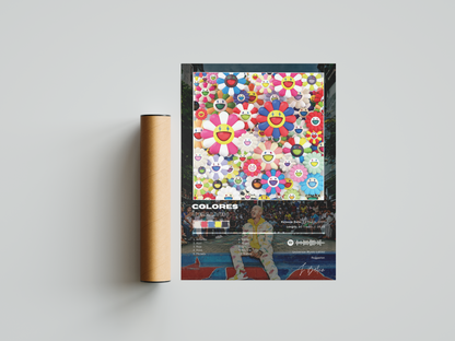 J Balvin 'Colores' Album Poster | Hype Posters