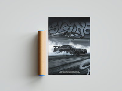 Skyline R34 Poster | Hype Posters