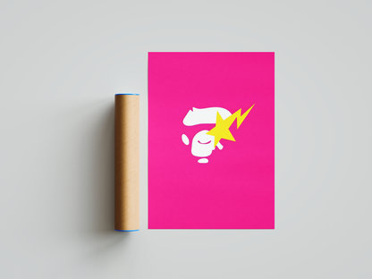 BAPE Pink Poster | Hype Posters