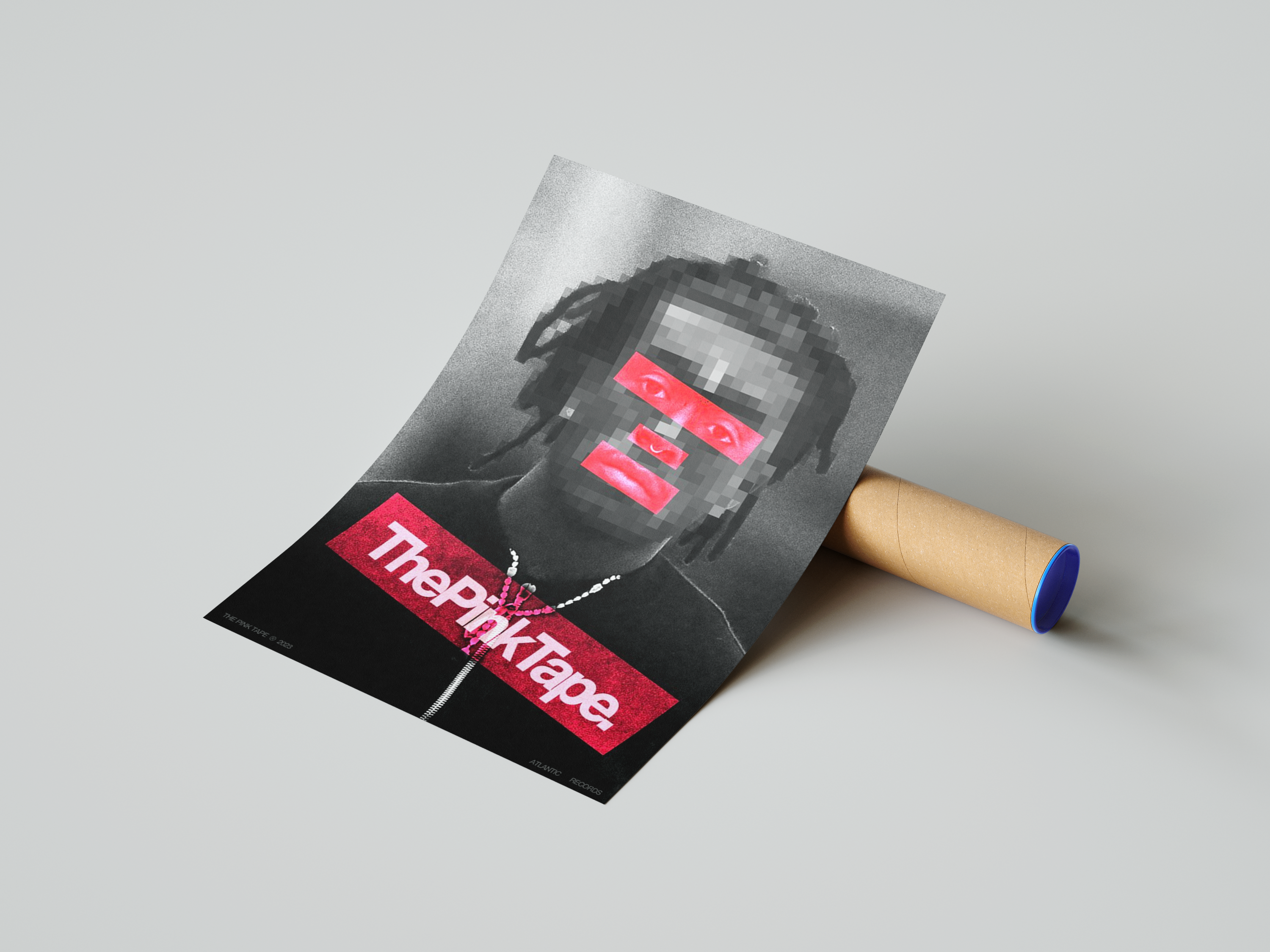 Lil Uzi Vert 'Red Pink Tapes' Poster | Hype Posters