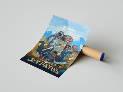 Dave 'Six Paths' Spotify Poster | Hype Posters