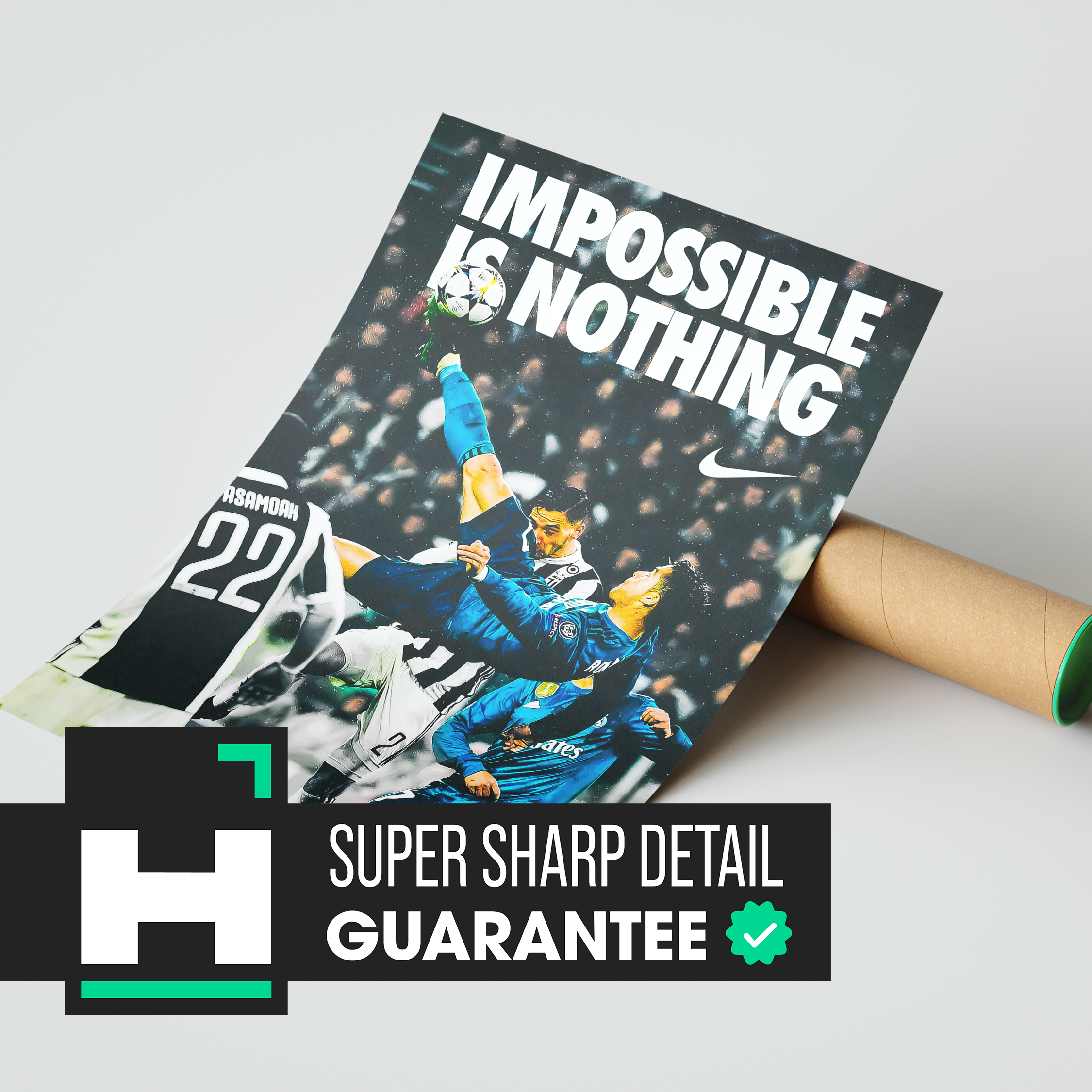 Cristiano Ronaldo 'Impossible Is Nothing' Poster