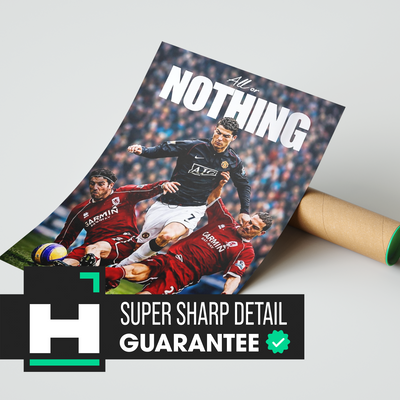 Cristiano Ronaldo ‘All Or Nothing’ Poster