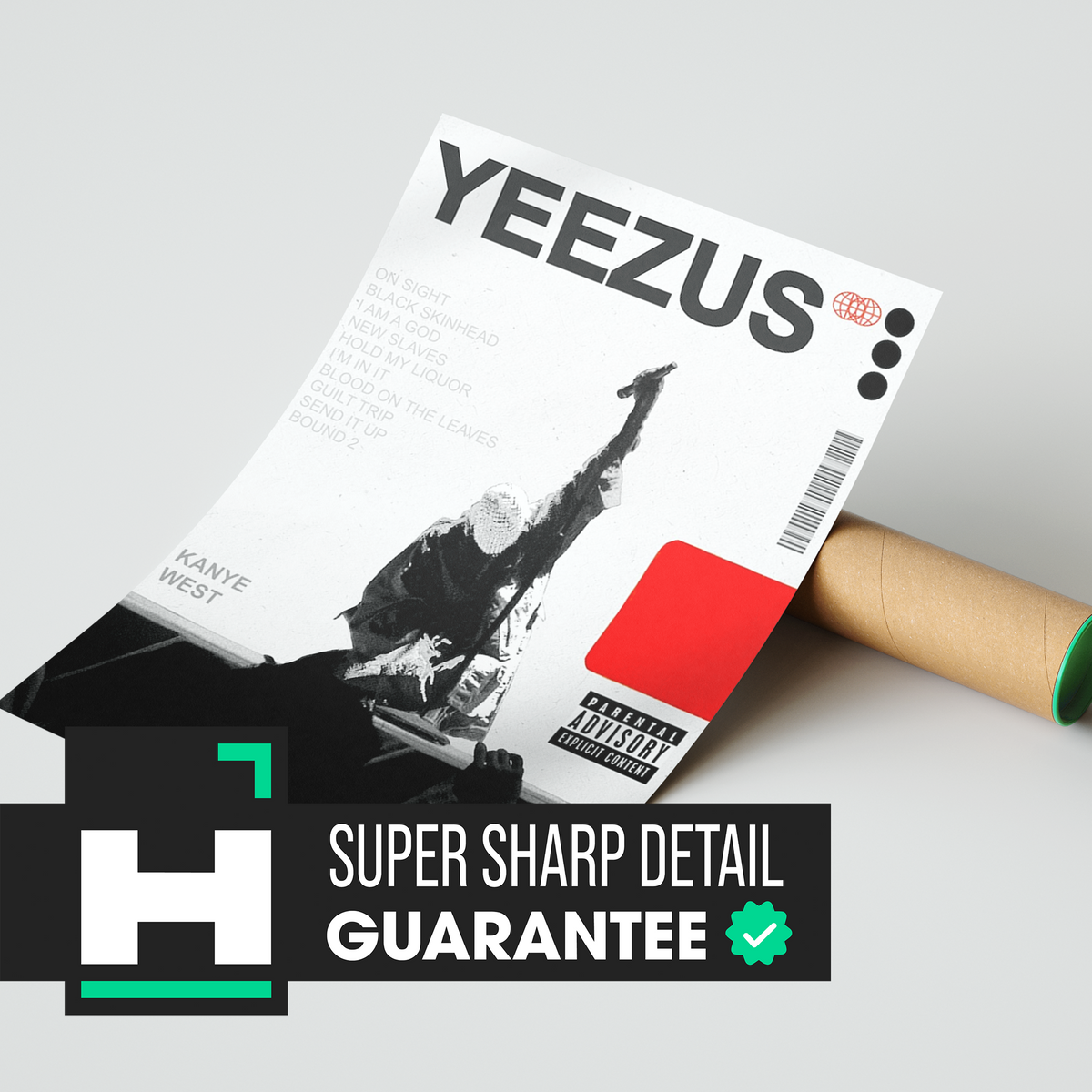 Kanye West Yeezus Poster